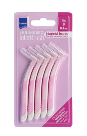 INTERMED - Ergonomic InterBrush 0.4mm (size 0) - 5τεμ.